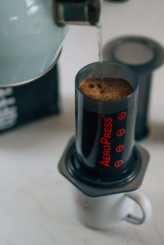 Brewing with an Aeropress